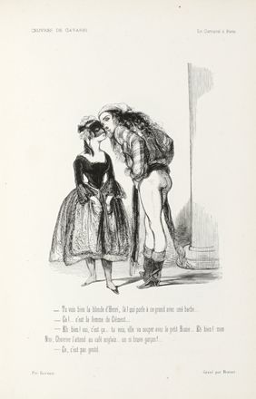  Gavarni Paul : Oeuvres choisies, revues corriges et nouvellement classes par l'Auteur. Letteratura francese, Figurato, Caricatura, Costume e moda, Letteratura, Collezionismo e Bibliografia, Arte, Arte  - Auction Graphics & Books - Libreria Antiquaria Gonnelli - Casa d'Aste - Gonnelli Casa d'Aste