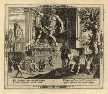  Crispijn Van de Passe de Oude  (Arnemuiden, 1564 - Utrecht, 1637) [da] : Le sette meraviglie del mondo.  - Asta Grafica & Libri - Libreria Antiquaria Gonnelli - Casa d'Aste - Gonnelli Casa d'Aste