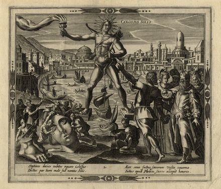  Crispijn Van de Passe de Oude  (Arnemuiden, 1564 - Utrecht, 1637) [da] : Le sette meraviglie del mondo.  - Auction Graphics & Books - Libreria Antiquaria Gonnelli - Casa d'Aste - Gonnelli Casa d'Aste