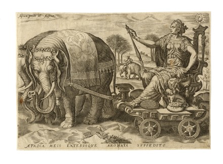  Crispin von Gröningen Paludanus  (Anversa, ) : I quattro continenti.  - Asta Grafica & Libri - Libreria Antiquaria Gonnelli - Casa d'Aste - Gonnelli Casa d'Aste