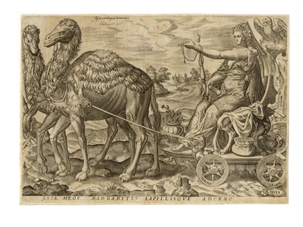  Crispin von Gröningen Paludanus  (Anversa, ) : I quattro continenti.  - Asta Grafica & Libri - Libreria Antiquaria Gonnelli - Casa d'Aste - Gonnelli Casa d'Aste