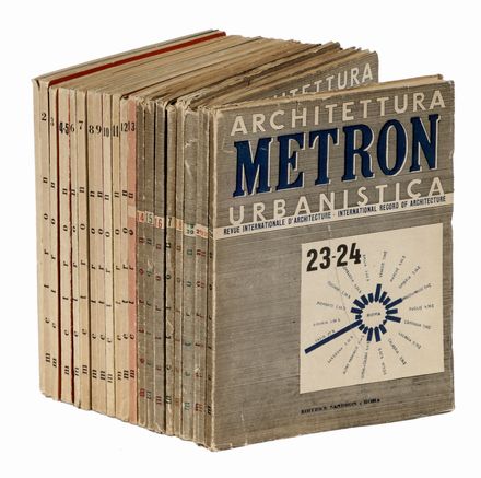 Metron. Rivista internazionale di architettura.  - Asta Grafica & Libri - Libreria Antiquaria Gonnelli - Casa d'Aste - Gonnelli Casa d'Aste