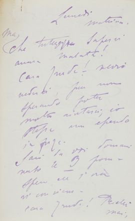  Duse Eleonora : 3 lettere autografe, una firmata e una siglata, inviate ad amiche.  - Asta Libri, autografi e manoscritti - Libreria Antiquaria Gonnelli - Casa d'Aste - Gonnelli Casa d'Aste