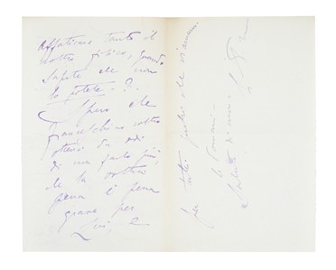  Duse Eleonora : 3 lettere autografe, una firmata e una siglata, inviate ad amiche. Teatro, Musica, Teatro, Spettacolo  - Auction Books, autographs & manuscripts - Libreria Antiquaria Gonnelli - Casa d'Aste - Gonnelli Casa d'Aste