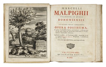  Malpighi Marcello : Opera posthuma. In quibus excellentissimi authoris vita continetur...  - Asta Libri, autografi e manoscritti - Libreria Antiquaria Gonnelli - Casa d'Aste - Gonnelli Casa d'Aste