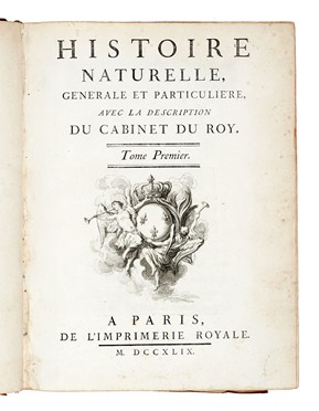  Buffon Georges Louis : Histoire naturelle générale et particuliere...  Bernard Germain Etienne (de) Lacépède, Louis Jean Marie Daubenton, Louis Legrand  (Digione, 1863 - Livry-Gargan, Seine-et-Oise, 1951), Nicolas De Launay  (Parigi, 1739 - 1792)  - Asta Libri, autografi e manoscritti - Libreria Antiquaria Gonnelli - Casa d'Aste - Gonnelli Casa d'Aste