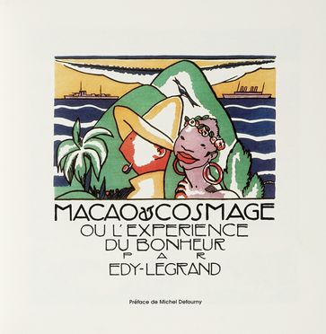  Legrand Edy : Macao et Cosmage ou l'experience du bonheur...  Jean Saud  - Asta Libri, autografi e manoscritti - Libreria Antiquaria Gonnelli - Casa d'Aste - Gonnelli Casa d'Aste