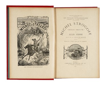  Verne Jules : Les voyages extraordinaires.  - Asta Libri, autografi e manoscritti - Libreria Antiquaria Gonnelli - Casa d'Aste - Gonnelli Casa d'Aste
