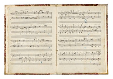 Raccolta di 12 composizioni musicali autografe.  - Asta Libri, autografi e manoscritti - Libreria Antiquaria Gonnelli - Casa d'Aste - Gonnelli Casa d'Aste