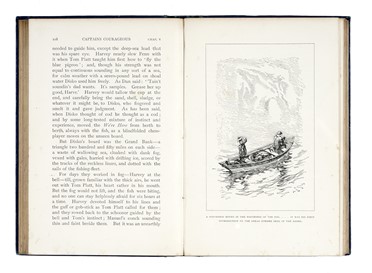  Kipling Rudyard : Captains Courageous. A Story of the Grand Banks.  - Asta Libri, autografi e manoscritti - Libreria Antiquaria Gonnelli - Casa d'Aste - Gonnelli Casa d'Aste