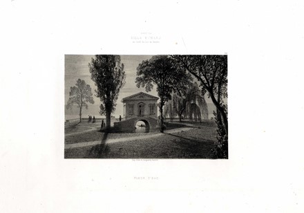  Fontanesi Antonio : Beaulieu. Villa Eynard au bord du Lac de Gen�ve.  - Asta Libri, autografi e manoscritti - Libreria Antiquaria Gonnelli - Casa d'Aste - Gonnelli Casa d'Aste