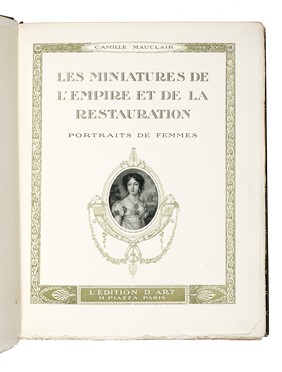  Chabert Joseph Bernard : Galerie des peintres ou Collection des portraits, biographies et dessins des peintres les plus celebres de toutes les coles Incisione, Letteratura francese, Storia locale, Biografia, Ritrattistica, Arte, Letteratura, Storia, Diritto e Politica, Storia, Diritto e Politica, Arte  Camille Mauclair  - Auction Books, autographs & manuscripts - Libreria Antiquaria Gonnelli - Casa d'Aste - Gonnelli Casa d'Aste