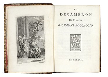  Boccaccio Giovanni : Il Decameron.  - Asta Libri, autografi e manoscritti - Libreria Antiquaria Gonnelli - Casa d'Aste - Gonnelli Casa d'Aste