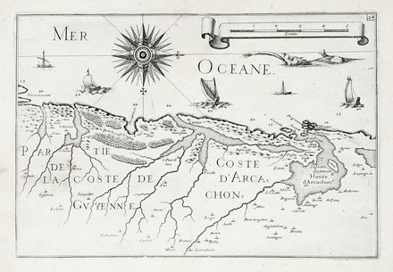  Tassin Christophe Nicolas : Cartes generale et particulieres de toutes les costes de France, tant de la mer Oceane que Mediterrane.  - Asta Libri, autografi e manoscritti - Libreria Antiquaria Gonnelli - Casa d'Aste - Gonnelli Casa d'Aste