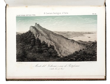 Cocchi Igino : Descrizione geologica dell'isola d'Elba per servire alla carta della medesima. Storia, Geologia - vulcani e terremoti, Storia locale, Storia, Diritto e Politica, Scienze naturali, Storia, Diritto e Politica  - Auction Books, autographs & manuscripts - Libreria Antiquaria Gonnelli - Casa d'Aste - Gonnelli Casa d'Aste
