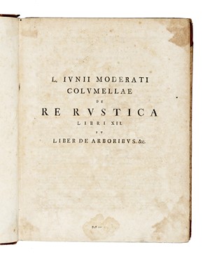  Crescenzi Pietro (de) : Trattato della agricoltura [...] traslatato nella favella fiorentina rivisto dallo 'Nferigno accademico della Crusca.  Bastiano De Rossi, Johann Matthias Gesner  - Asta Libri, autografi e manoscritti - Libreria Antiquaria Gonnelli - Casa d'Aste - Gonnelli Casa d'Aste