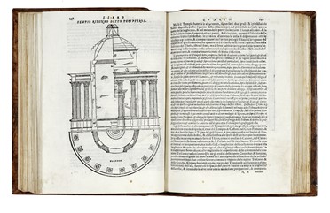  Vitruvius Marcus Pollio : I dieci libri dell'Architettura [...] [T]radotti e commentati da Monsig. Daniel Barbaro [...], da lui rivedu[ti] & ampliati...  Daniele Barbaro  - Asta Libri, autografi e manoscritti - Libreria Antiquaria Gonnelli - Casa d'Aste - Gonnelli Casa d'Aste