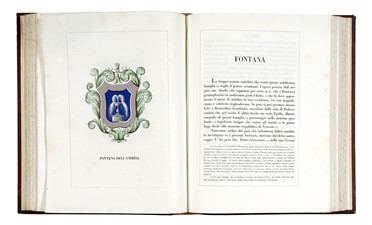  Tettoni Leone : Teatro araldico ovvero Raccolta generale delle armi ed insegne gentilizie delle pi illustri e nobili casate che esisterono un tempo e che tuttora fioriscono in tutta Italia.  Francesco Saladini  - Asta Libri, autografi e manoscritti - Libreria Antiquaria Gonnelli - Casa d'Aste - Gonnelli Casa d'Aste