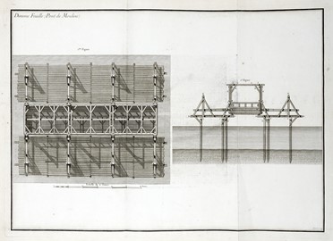  Regemortes Louis (de) : Description du nouveau Pont de Pierre, construit sur la rivire d'Allier a Moulins...  - Asta Libri, autografi e manoscritti - Libreria Antiquaria Gonnelli - Casa d'Aste - Gonnelli Casa d'Aste