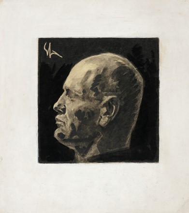  Enrico Sacchetti  (Roma, 1877 - Firenze, 1969) : Benito Mussolini.  - Auction Prints, drawings & paintings | Old master, modern and contemporary art - Libreria Antiquaria Gonnelli - Casa d'Aste - Gonnelli Casa d'Aste