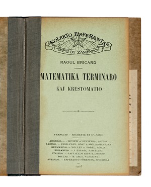 Lotto di 40 opuscoli in lingua esperanto.  Raoul Bricard, Joseph Rhodes  - Asta Libri, autografi e manoscritti - Libreria Antiquaria Gonnelli - Casa d'Aste - Gonnelli Casa d'Aste