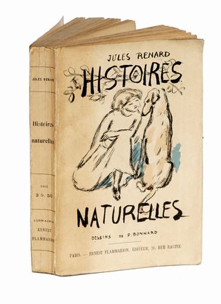  Renard Jules : Histoires naturelles. Illustrations de Pierre Bonnard.  Pierre Bonnard  (Fontenay-aux-Roses, 1867 - Le Cannet, 1947)  - Asta Libri, autografi e manoscritti - Libreria Antiquaria Gonnelli - Casa d'Aste - Gonnelli Casa d'Aste