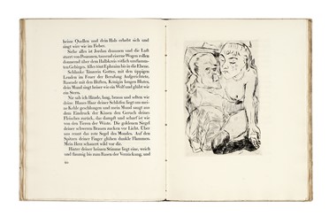  Kasimir Edschmid : Die Frstin. Mit 6 Radierungen von Max Beckmann.  Max Beckmann  (Lipsia, 1884 - New York, 1950)  - Asta Libri, autografi e manoscritti - Libreria Antiquaria Gonnelli - Casa d'Aste - Gonnelli Casa d'Aste