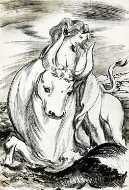  Poliziano Angelo : Le Stanze. La favola di Orfeo. Dalle Rime.  Aligi Sassu  (Milano, 1912 - Pollença, 2000), Publius Vergilius Maro, Salvatore Quasimodo  (1901 - 1968), Marino Marini  (Pistoia, 1901 - Viareggio, 1980)  - Asta Libri, autografi e manoscritti - Libreria Antiquaria Gonnelli - Casa d'Aste - Gonnelli Casa d'Aste