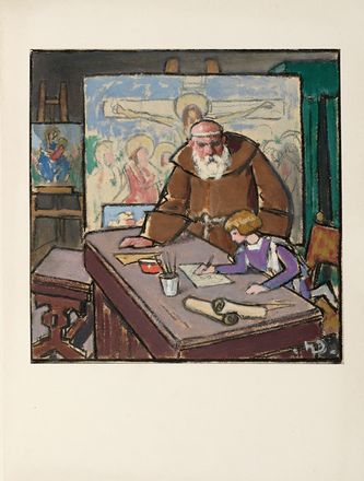  Flaubert Gustave : La Legende De Saint Julien L'hospitalier [...] avec des illustrations de Henri Deluermoz graves sur bois par Paul Baudier.  Henri Deluermoz  - Asta Libri, autografi e manoscritti - Libreria Antiquaria Gonnelli - Casa d'Aste - Gonnelli Casa d'Aste