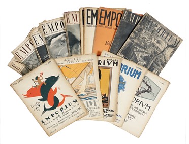 Emporium. Rivista mensile illustrata.  - Asta Libri, autografi e manoscritti - Libreria Antiquaria Gonnelli - Casa d'Aste - Gonnelli Casa d'Aste