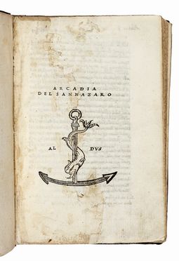  Sannazaro Jacopo : Arcadia.  - Asta Libri, autografi e manoscritti - Libreria Antiquaria Gonnelli - Casa d'Aste - Gonnelli Casa d'Aste