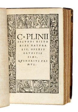  Plinius Secundus Gaius : Naturalis historiae opus.  - Asta Libri, autografi e manoscritti - Libreria Antiquaria Gonnelli - Casa d'Aste - Gonnelli Casa d'Aste