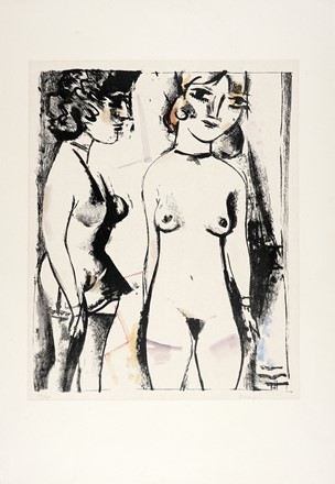 Lotto composto di 2 incisioni.  Renato Guttuso  (Bagheria, 1911 - Roma, 1987), Alberto Manfredi  (Reggio Emilia, 1930 - 2001)  - Asta Stampe, disegni e dipinti antichi, moderni e contemporanei - Libreria Antiquaria Gonnelli - Casa d'Aste - Gonnelli Casa d'Aste