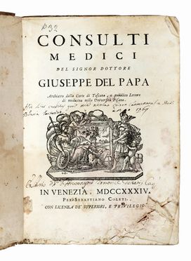  Zacchia Paolo : Quaestionum medico-legalium, tomi tres.  - Asta Libri, autografi e manoscritti - Libreria Antiquaria Gonnelli - Casa d'Aste - Gonnelli Casa d'Aste