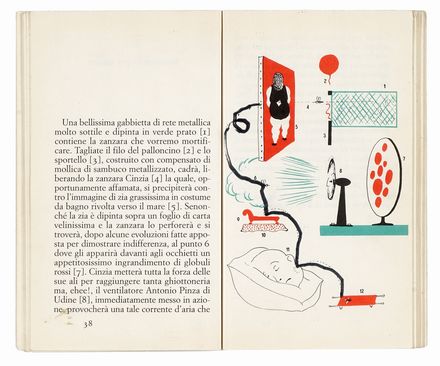  Buzzi Aldo : Taccuino dell'aiuto-regista. Letteratura italiana, Grafica pubblicitaria e design  Bruno Munari  (Milano, 1907 - 1998), Giorgio Maffei  - Auction Books, autographs & manuscripts - Libreria Antiquaria Gonnelli - Casa d'Aste - Gonnelli Casa d'Aste