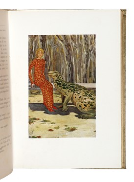  Mallarm Camille : La leggenda d'oro di mollichina. Disegni di Cambellotti.  Duilio Cambellotti  (Roma, 1876 - 1960), Fausto Salvadori, Corinna Teresa Gray Ubertis, Giuseppe Ricciotti  - Asta Libri, autografi e manoscritti - Libreria Antiquaria Gonnelli - Casa d'Aste - Gonnelli Casa d'Aste