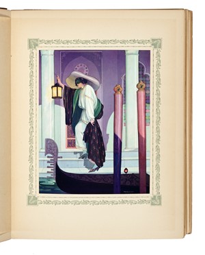  De Musset Alfred : La nuit venitienne; Fantasio; Les Caprices de Marianne. Illustrations de U. Brunelleschi.  Umberto Brunelleschi  (Montemurlo, 1879 - Parigi, 1949), Giuseppe Fanciulli, Giuseppe Adami  - Asta Libri, autografi e manoscritti - Libreria Antiquaria Gonnelli - Casa d'Aste - Gonnelli Casa d'Aste