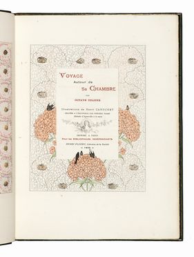  Uzanne Octave : Voyage autour de sa chambre [...] Illustrations de Henri Caruchet.  Henri Caruchet  - Auction Books, autographs & manuscripts - Libreria Antiquaria Gonnelli - Casa d'Aste - Gonnelli Casa d'Aste