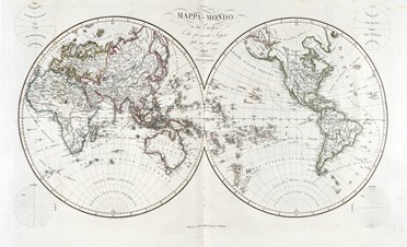  Rossi Luigi : Nuovo atlante di geografia universale in 52 carte...  - Asta Libri, autografi e manoscritti - Libreria Antiquaria Gonnelli - Casa d'Aste - Gonnelli Casa d'Aste