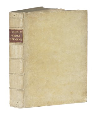  Tommaso d'Aquino (santo) : Summa contra Gentiles, quatuor libris comprehensa commentariis eruditissimi viri, fratris Francisci de Silvestris. Religione  Francesco Silvestri  - Auction Books, autographs & manuscripts - Libreria Antiquaria Gonnelli - Casa d'Aste - Gonnelli Casa d'Aste