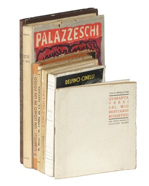  Palazzeschi Aldo : Bestie del 900.  Mino Maccari  (Siena, 1898 - Roma, 1989), Ottone Rosai  (Firenze, 1895 - Ivrea, 1957)  - Asta Libri, autografi e manoscritti - Libreria Antiquaria Gonnelli - Casa d'Aste - Gonnelli Casa d'Aste