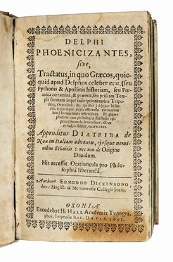  Locke John : Essai philosophique concernant l'entendement humain...  Edmund Dickinson, Francis Bacon  - Asta Libri, autografi e manoscritti - Libreria Antiquaria Gonnelli - Casa d'Aste - Gonnelli Casa d'Aste