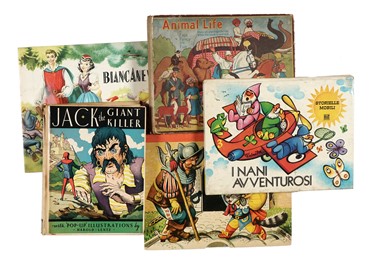 Raccolta di 16 libri animati per l'infanzia.  Harold Lentz, Dora Felisari  - Asta Libri, autografi e manoscritti - Libreria Antiquaria Gonnelli - Casa d'Aste - Gonnelli Casa d'Aste