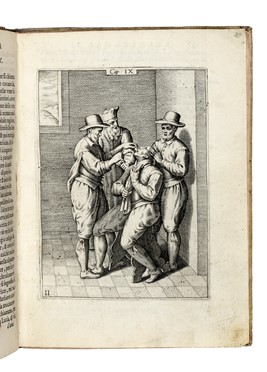  Magni Pietro Paolo : Discorsi sopra il modo di sanguinare Attaccar le sanguisughe, et le ventose, far le fregagioni, et vessicatorij a corpi humani...  Philippe Thomassin  (Troyes, 1562 - Roma, 1622)  - Asta Libri, autografi e manoscritti - Libreria Antiquaria Gonnelli - Casa d'Aste - Gonnelli Casa d'Aste