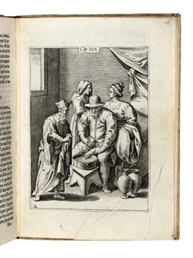  Magni Pietro Paolo : Discorsi sopra il modo di sanguinare Attaccar le sanguisughe, et le ventose, far le fregagioni, et vessicatorij a corpi humani...  Philippe Thomassin  (Troyes, 1562 - Roma, 1622)  - Asta Libri, autografi e manoscritti - Libreria Antiquaria Gonnelli - Casa d'Aste - Gonnelli Casa d'Aste