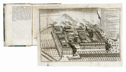  Della Marra Flavio : Descrizione istorica del Sacro real monistero di Monte Casino con breve notizia della fu antica citt� di Casino...  - Asta Libri, autografi e manoscritti - Libreria Antiquaria Gonnelli - Casa d'Aste - Gonnelli Casa d'Aste