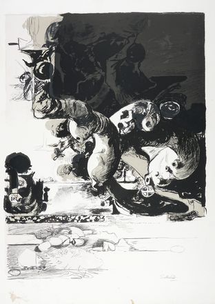 Graham Sutherland  (Londra, 1903 - Mentone, 1980) : Lotto composto di 2 incisioni.  - Auction Prints, drawings & paintings | Old master, modern and contemporary art - Libreria Antiquaria Gonnelli - Casa d'Aste - Gonnelli Casa d'Aste