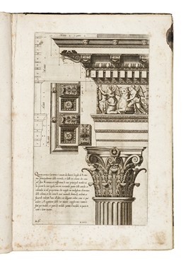  Barozzi (detto il Vignola) Giacomo : Regola delli cinque ordini d'architettura [...] libro primo, et originale.  - Asta Libri, autografi e manoscritti - Libreria Antiquaria Gonnelli - Casa d'Aste - Gonnelli Casa d'Aste