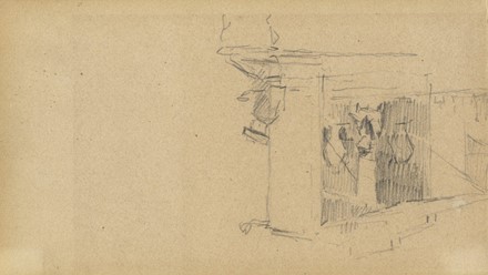  Mariano Fortuny y Madrazo  (Granada, 1871 - Venezia, 1949) : Lotto composto di 4 disegni su 3 fogli.  - Auction Prints, drawings & paintings | Old master, modern and contemporary art - Libreria Antiquaria Gonnelli - Casa d'Aste - Gonnelli Casa d'Aste