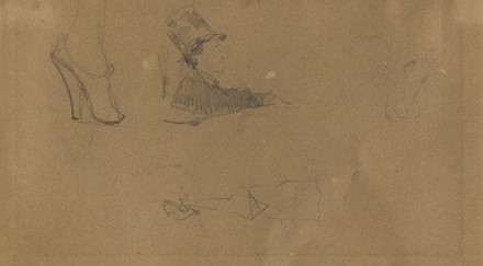  Mariano Fortuny y Madrazo  (Granada, 1871 - Venezia, 1949) : Lotto composto di 4 disegni su 3 fogli.  - Auction Prints, drawings & paintings | Old master, modern and contemporary art - Libreria Antiquaria Gonnelli - Casa d'Aste - Gonnelli Casa d'Aste